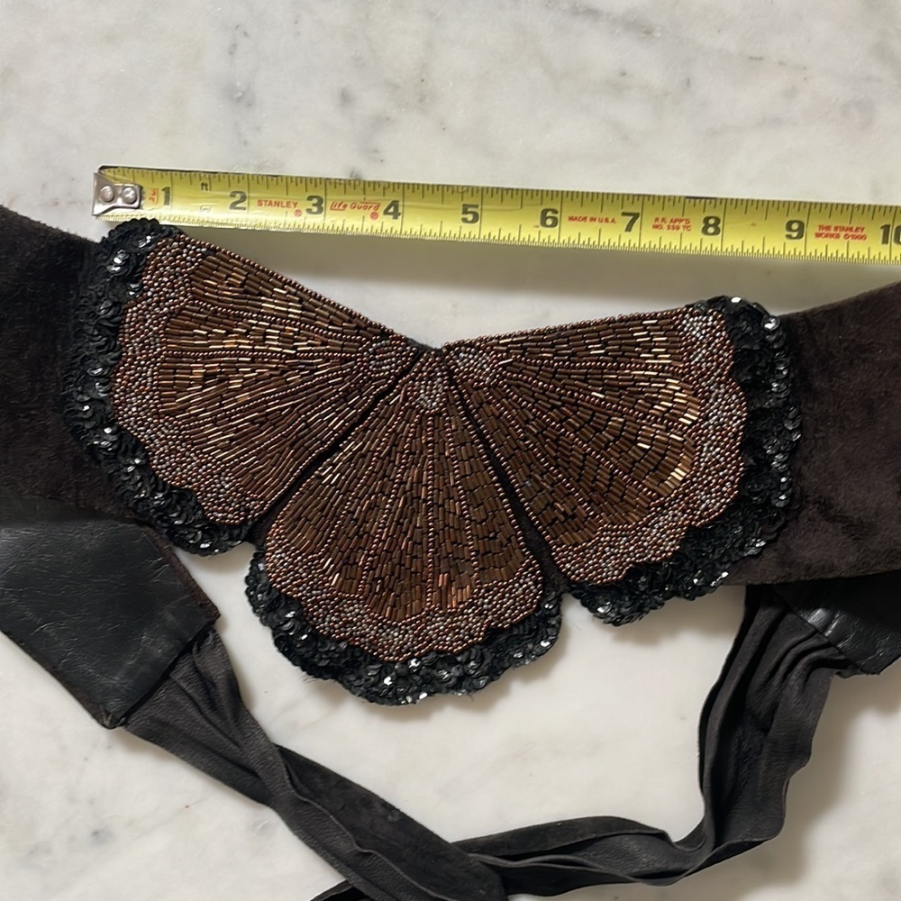 Salena’s Collection Suede Beaded Belt - Picture 8 of 8